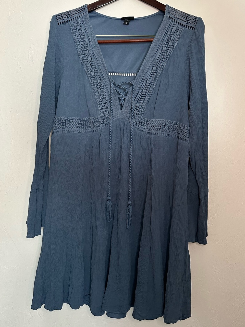Torrid blue flowy dress